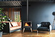 SUPRA - Poêle à bois USKO 8.7KW en fonte - étanche - eco design - vignette