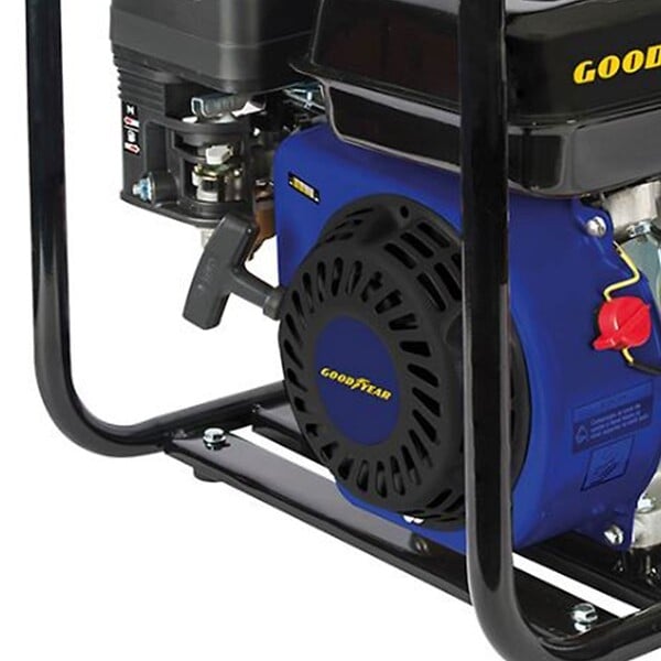 GOODYEAR - Pompe à eau 6.5CV Essence 4T OHV 196Cm3 Motopompe thermique 54m3/h Raccords 75mm Inondations Caves Piscines GOODYEAR - large