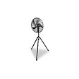 INTEC - Ventilateur sur pieds 50W Design, Télescopique Hauteur réglable 125-145Cm, Brasseur d'air 3 vitesses - vignette