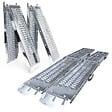 VOUNOT - Rampe de chargement pliable Lot de 2 pcs en acier galvanise 160cm - vignette