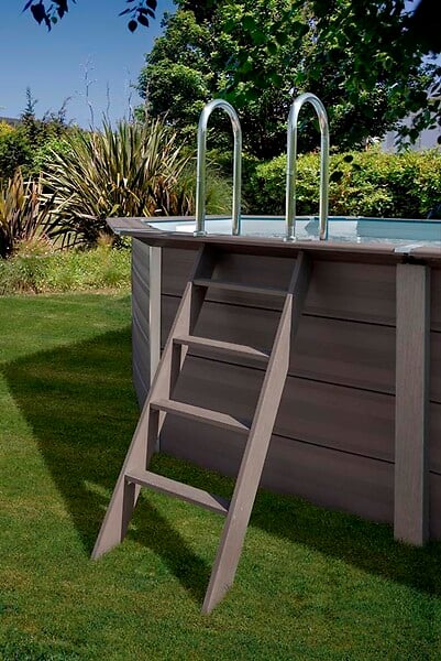 GRE - Piscine en composite Avant Garde - L4,66xP3,26xH1,24cm - large