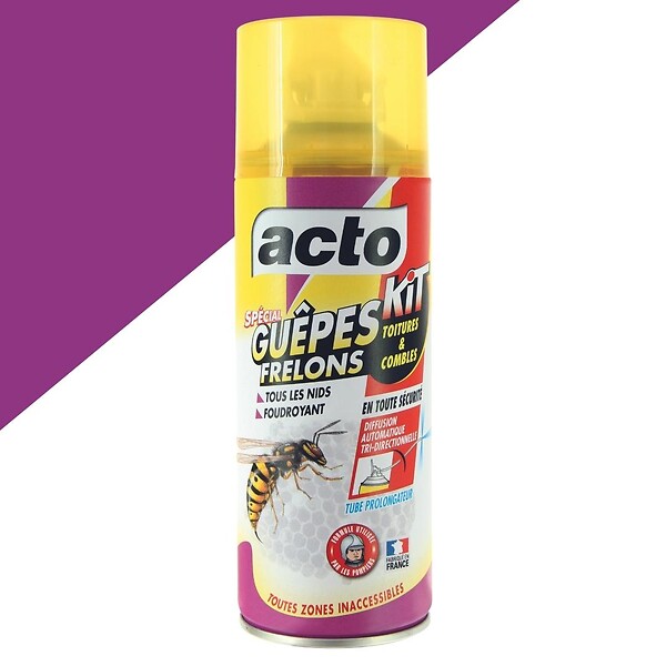 ACTO - Kit toitures et combles spécial guêpes-frelons - large