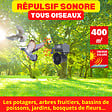 ACTO - Repulsif sonore solaire oiseaux - vignette