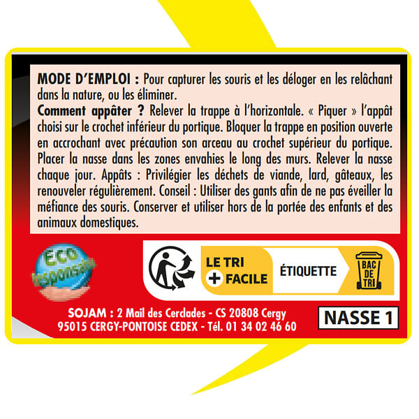 ACTO - nasse à souris - large
