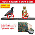 RETRO - Répulsif picots en plastique pour pigeons chats - vignette