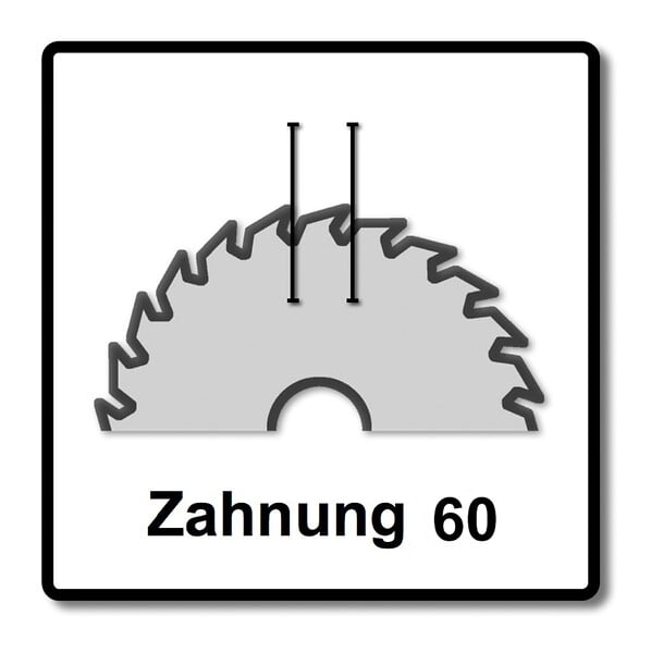 BOSCH - Lame BOSCH 2608644528 Bois Ø 305 mm 60 dents pour Scie circulaire - large