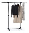 5 FIVE SIMPLY SMART - Penderie Portant à vêtements en Inox extensible en hauteur et largeur H 163 cm - vignette