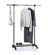 5 FIVE SIMPLY SMART - Penderie Portant à vêtements en Inox extensible en hauteur et largeur H 165 cm - vignette
