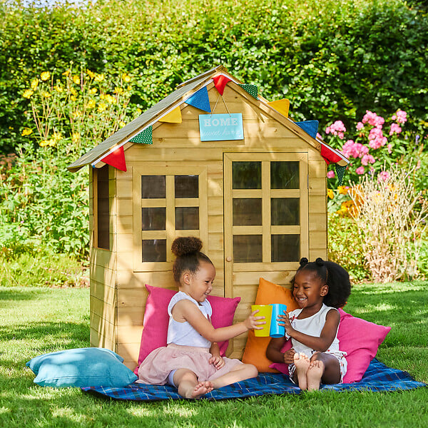 TP TOYS - Maisonette romarin bois  98.5 x 97.5 x 140cm - large