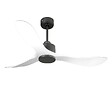PURLINE - Ventilateur de plafond Réversible  Thermostat Wifi Moteur à courant continu Toits en pente Télécommande Hypersilence Mémoire - vignette
