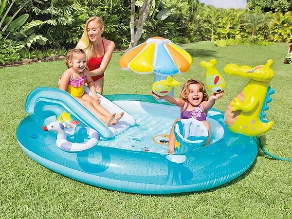 INTEX - Aire de jeux gonflable Alligator - Intex - large