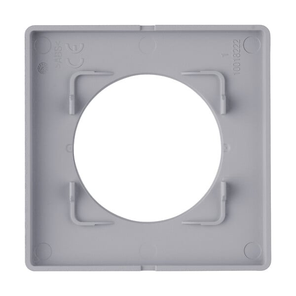 MC KENZIE - Plaque de finition 1 poste You  - Gris créatif - large