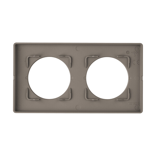 MC KENZIE - Plaque de finition 2 postes You - Taupe - large