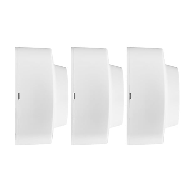 MC KENZIE - Prises 2P+T saillie Easy - Blanc - Lot de 3 - large