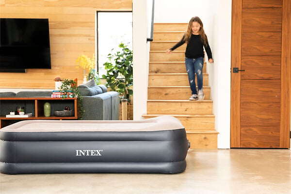 INTEX - Lit deluxe pillow rest raised 2 pers - large