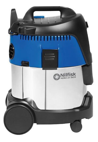 NILFISK - Aspirateur eau - poussière 1000W AERO 21-01 PC INOX EU - NILFISK - 107406602 - large