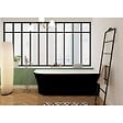 DISTRIBAIN - Baignoire îlot D-Sicilia Black - 1700 x 780 x 600 mm - vignette