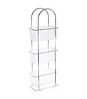 5 FIVE SIMPLY SMART - Étagère 3 niveaux en Acier chromé avec 3 grands paniers de rangement H 85 cm - vignette
