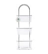 5 FIVE SIMPLY SMART - Étagère 3 niveaux en Acier chromé avec 3 grands paniers de rangement H 85 cm - vignette