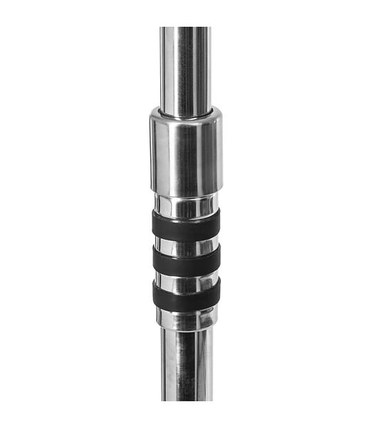 5 FIVE SIMPLY SMART - Penderie Portant à vêtements en Inox extensible en hauteur et largeur H 173 cm - large
