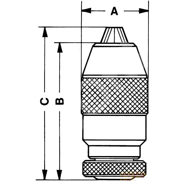 CORI - Mandrin auto-serrant AS 1-10 3/8X24 - CORI - 35F38 - large