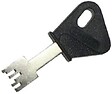 MOTTURA - Serrure multipoints en applique Série 448 coloris blanc A2P* gauche - MOTTURA - 30448AS5NXHAFS - vignette