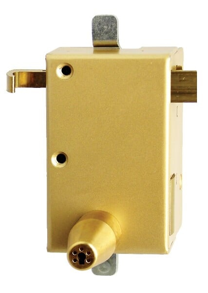 ISEO - Mécanisme IZIS 572 A2P* HB3 vertical fouillot or gauche - ISEO - 9704VFIZ05.5 - large