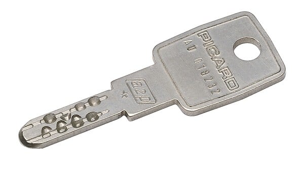 PICARD - Mécanisme 3 points TRIDENT KABA droite tirage or - PICARD SERRURES - 7000S0001 - large