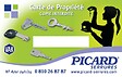 PICARD - Mécanisme 3 points TRIDENT KABA droite tirage or - PICARD SERRURES - 7000S0001 - vignette