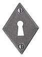 BOUVET - Rosace simple de style LV 102 laiton vieilli cylindre européen - BOUVET - 52240 - vignette