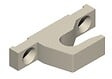 LA CROISEE DS - GACHE A RETOUR TON ALU LARGEUR 12MM - vignette