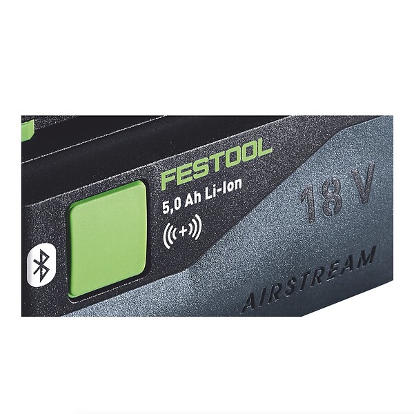 FESTOOL - Batterie FESTOOL 577660 18V 5.0Ah Lithium Battery BP18 5Ah AirStream Bluetooth - large