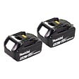 MAKITA - Scie circulaire Ø 190 mm 2x5Ah 18V LXT ®MAKITA DHS782PT2J en coffret et chargeur double - vignette
