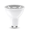 XANLITE - Lot de 3 ampoules LED spot dont 1 offerte, culot GU10, puissance équivalente 50W, flux 345 lm, lumière blanc neutre 4000 K, verre dépoli - vignette