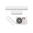 AIRTON - Climatiseur reversible tri-split AIRTON - A Poser Soi-meme - 2500W - 3500W - ReadyClim 3x6M - vignette