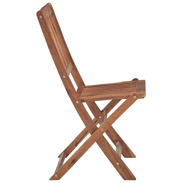 VIDAXL - vidaXL Chaises pliables d'extérieur lot de 8 Bois d'acacia solide - large