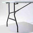 OVIALA - Ensemble table et chaises pliantes de jardin 180 cm - REKKEM - vignette