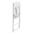 OVIALA - Ensemble table et chaises pliantes de jardin 180 cm - REKKEM - vignette