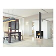 SUPRA - poêle à bois étanche 7.3kw noir - FR9016110B - vignette