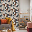 LUTECE - 70'S Bleu, bordeaux - vignette