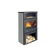 GODIN - poêle à bois 11kw gris argent - 362115CGRISARG - vignette