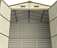 DURAMAX - Abri PVC Woodstyle PREMIUM - 4,13m² - Kit fondation + 1 fenêtre - Beige - vignette
