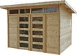 SOLID - Abri de jardin moderne Verona - Bois - 10,11m2 - vignette