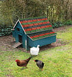 SOPREMA - 14 Tuiles bitumées lègères Vert 2m², plaques de 100x34cm - vignette