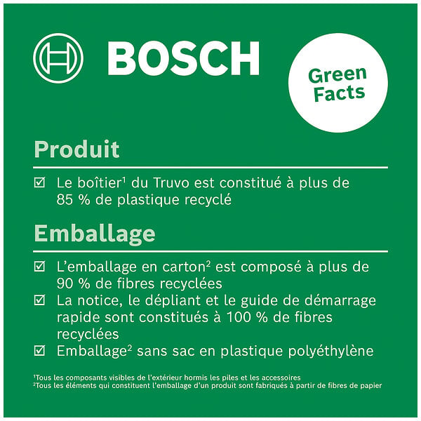 BOSCH - Détecteur de matériaux Truvo - large
