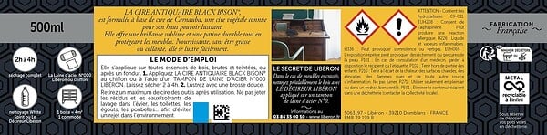 LIBERON - Cire Antiquaire Liquide Chêne Fonce 1L - large