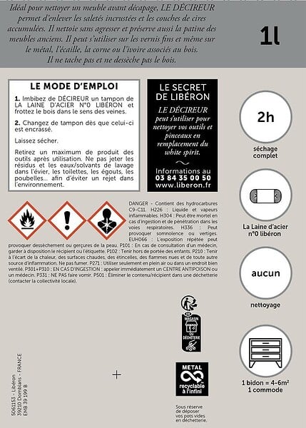 LIBERON - Decireur Bidon 0.5l - large