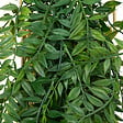 ATMOSPHERA - Plante tombante artificielle pot doré rétro et vintage H 82 cm - vignette