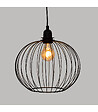 ATMOSPHERA - Luminaire Suspension en métal Noir D 28 x H 22 cm - vignette