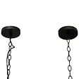 ATMOSPHERA - Luminaire Suspension 5 lampes en métal Noir L 93 cm - vignette